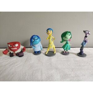 Disney Pixar Inside‎ Out Lot of 5 Figures Joy Anger Sadness Fear Disgust